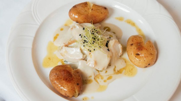 Guarda-Mor Bacalhau Lascado com Creme de Alho