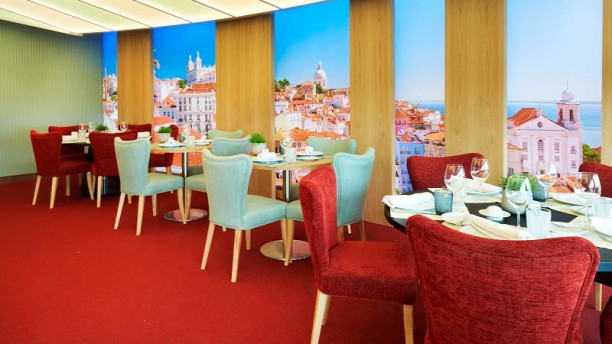 Las Nubes Lisboa Vista da sala