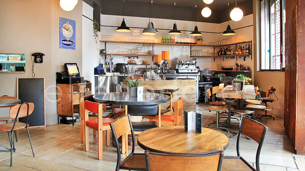 Café Búho vista interior