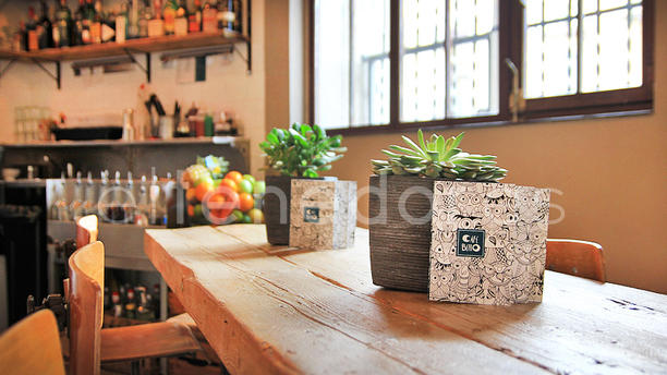 Café Búho vista interior