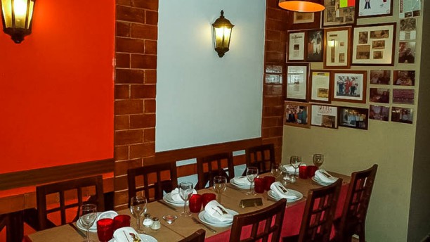 Franguinho Real Vista da sala