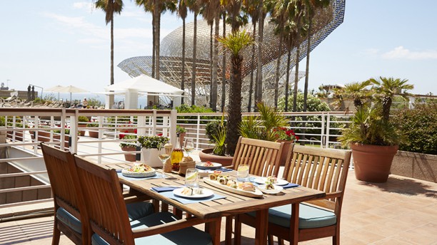 marina restaurant hotel arts barcelona