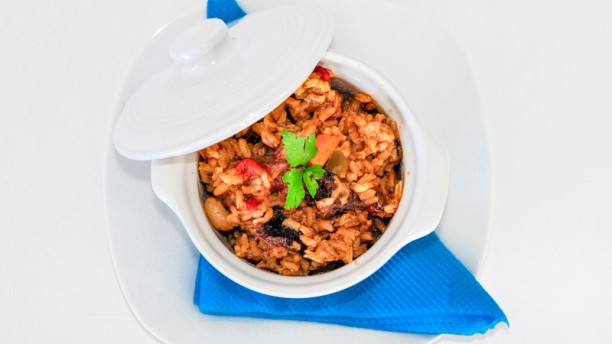 Greek Pita Gourmet Porto Arroz Pilafi