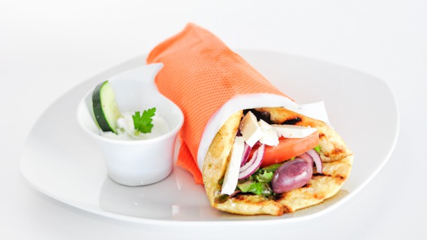 Greek Pita Gourmet Porto Pita Vegetariana