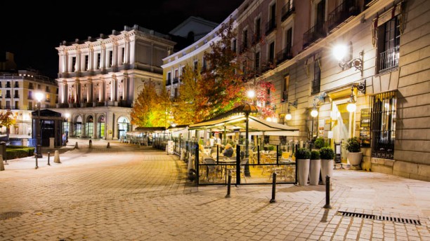 Restaurante Café de Oriente en Madrid, Teatro Real ...