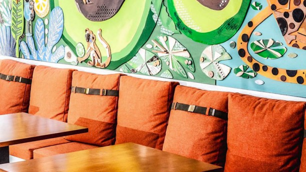 Avocado House Lisbon Vista do interior