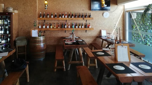 Teixeira Wine Bar Vista da sala