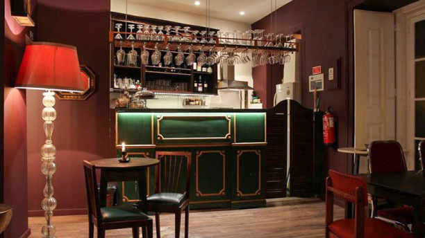 Loucos de Lisboa no Príncipe Real Sala do restaurante