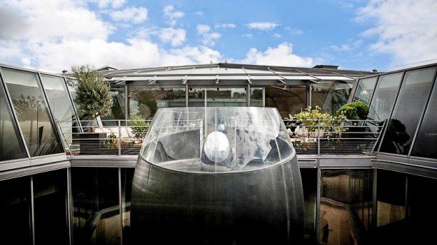 :Meilleurs restaurants insolites à paris: Frédéric Vardon Vue panoramique de la terrasse