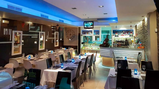 Restaurante Sabor Leal-Steakhouse Vista do interior