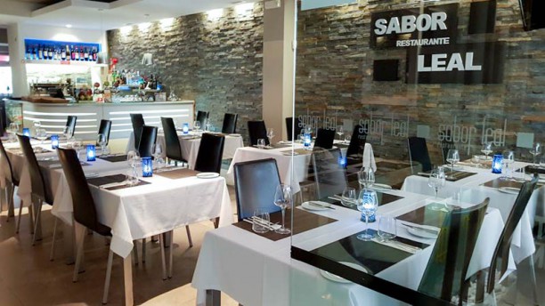 Restaurante Sabor Leal-Steakhouse Vista do interior