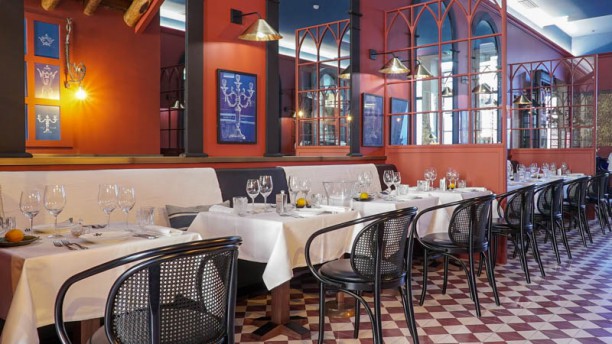 Cocorico Bistrô Vista do interior