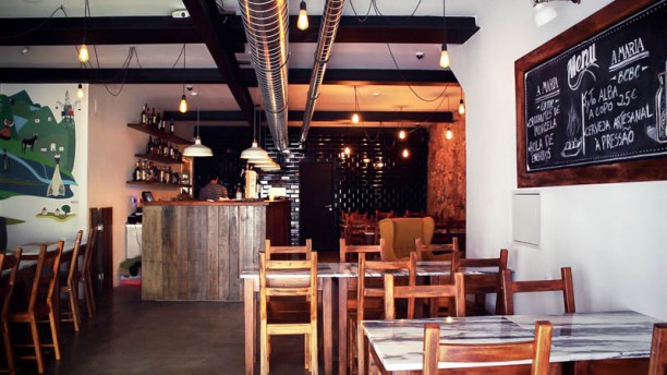 A Maria não Deixa Vista da sala