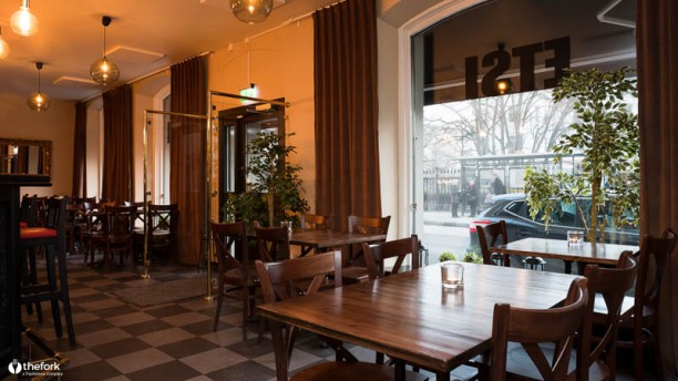 Etsi i stockholm restaurangens meny, öppettider, bokning ...
