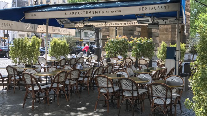 L'Appartement Saint-Martin - Restaurant - Paris
