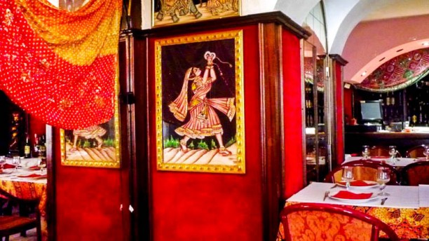 Maharaja Vista do interior