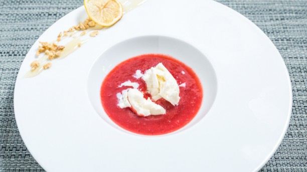 Táscá Morango e gelado