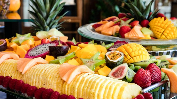 Brunch du Fairmont Le Montreux Palace Fruits and Juices Station