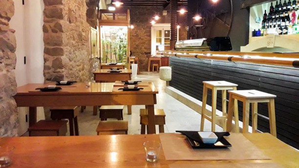 Funky Sushi Bar Vista da sala