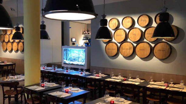 Cervejaria Do Bairro sala do restaurante