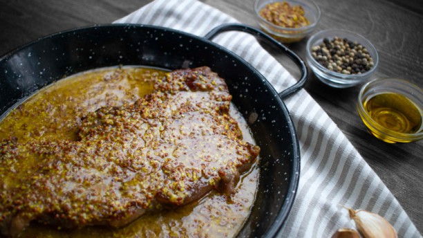 Feitó Bife - Santarém Bife com Mostarda