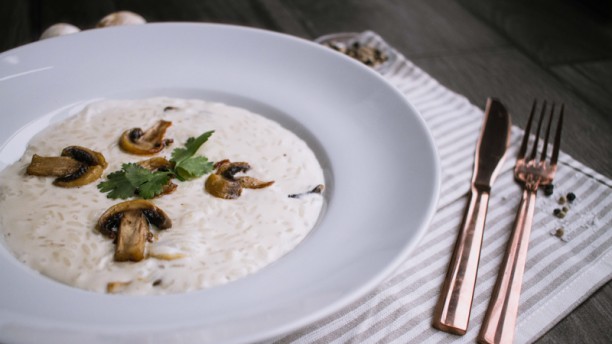 Feitó Bife - Santarém Rissotto de Cogumelos