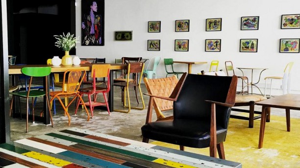 Con Gusto Vista da sala