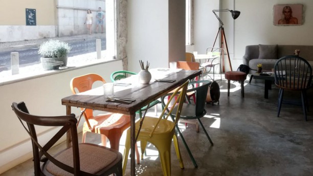 Con Gusto Vista da sala