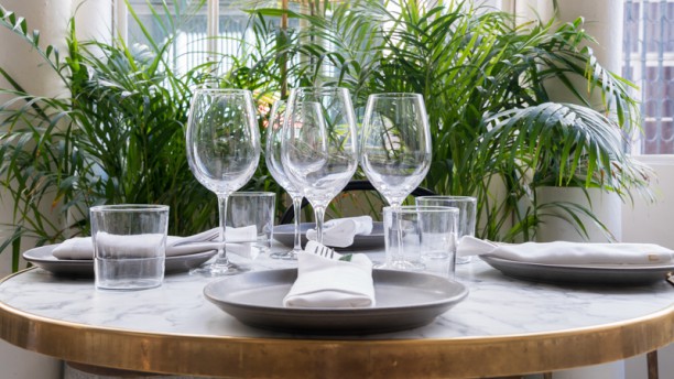 MISTU restaurant & bar Vista da sala