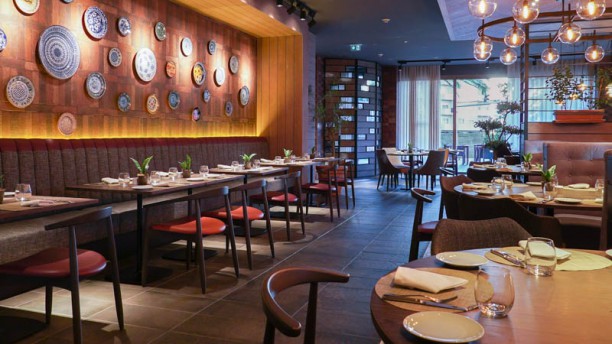 soMos Restaurant & Lounge Vista do interior