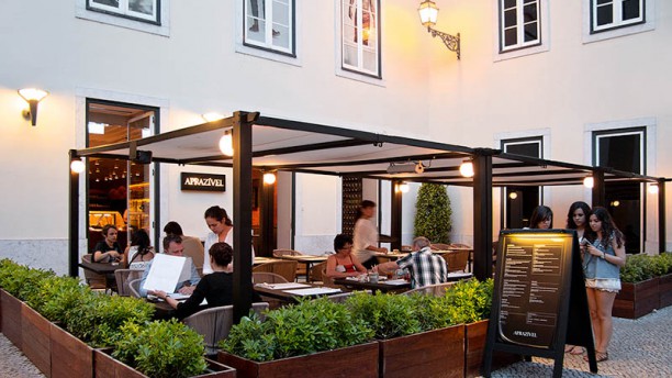 Aprazível esplanada