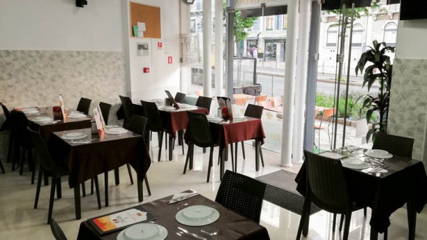 Rei da Índia Vista do interior