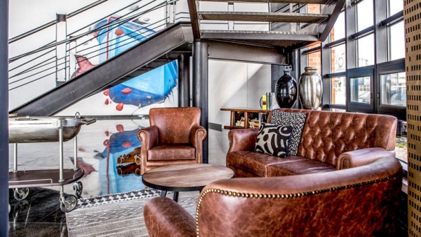 Lisbon Oyster Bar Vista do interior