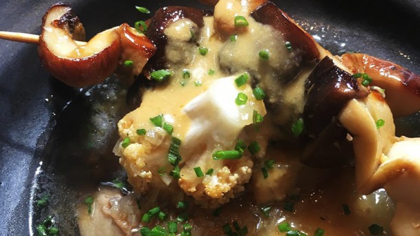 Flores do Cabo mushrooms dashi