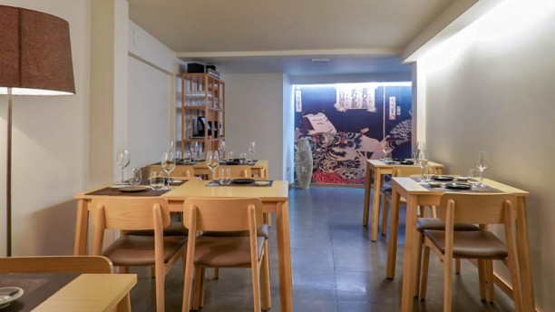 Gion Vista do interior