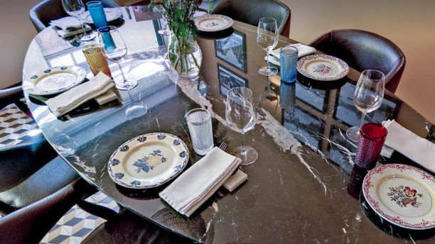 Avô Arnaldo Vista da sala