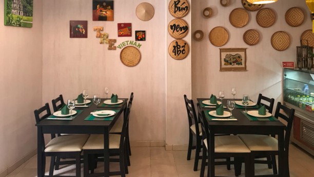 Nhà hàng Tre Vietnam - Bambu Restaurante Vietnamita Vista do interior