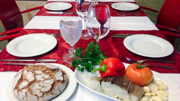 Alma Lusa Sala do restaurante