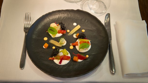 Moma Un antipasto a base di gamberi freschi