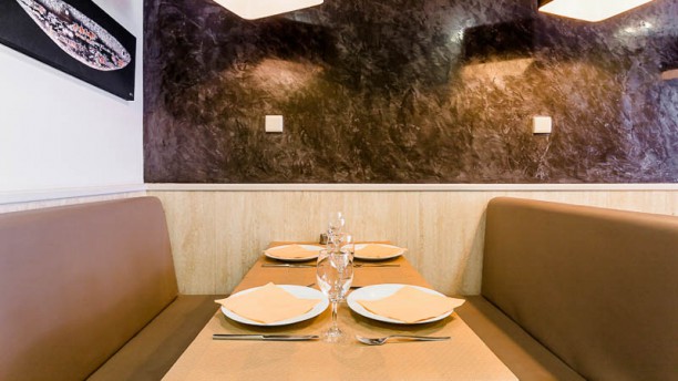 Bacalhau detalhe de sala