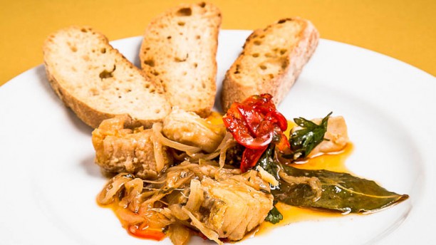 Bacalhau sugestão entrada