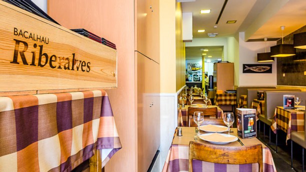 Bacalhau vista do interior