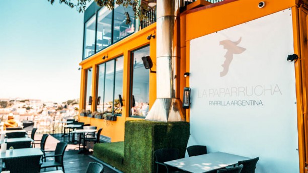 La Paparrucha terraço