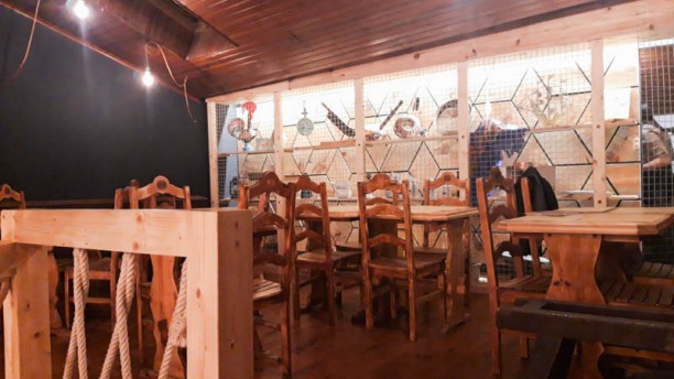 Casa Tradição Vista da sala