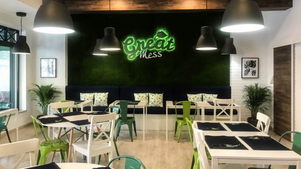 Great Mess Vista da sala