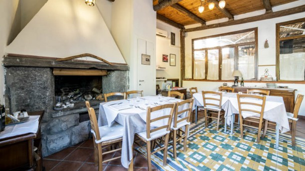 Osteria Villa Raffaella Veduta dell interno