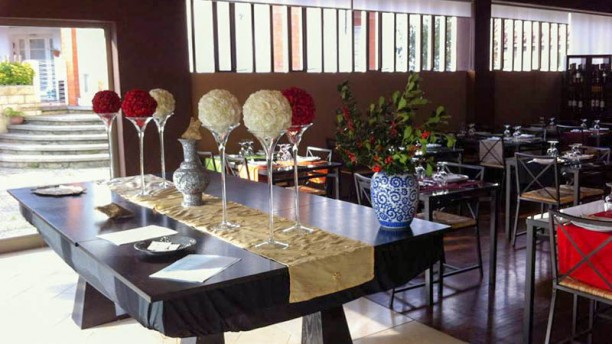 Casa dos Ciprestes Vista do interior