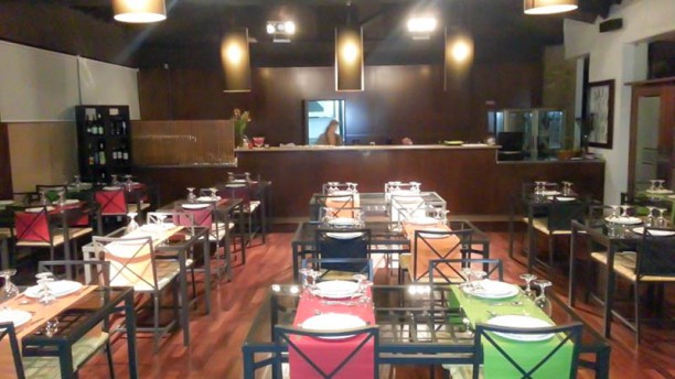 Casa dos Ciprestes Vista do interior