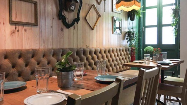 O Boteco Veggie da Mafalda Vista da sala