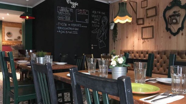 O Boteco Veggie da Mafalda Vista da sala